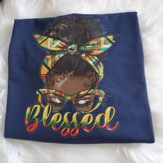 Blessed girl tishirt
