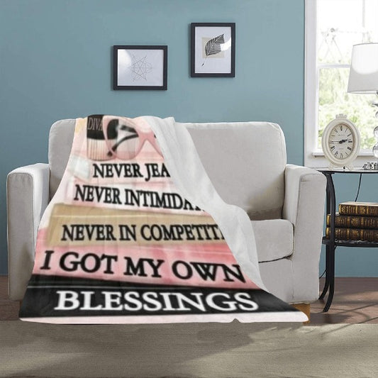 Customized Ultra-Soft Micro Fleece Throw/Blanket