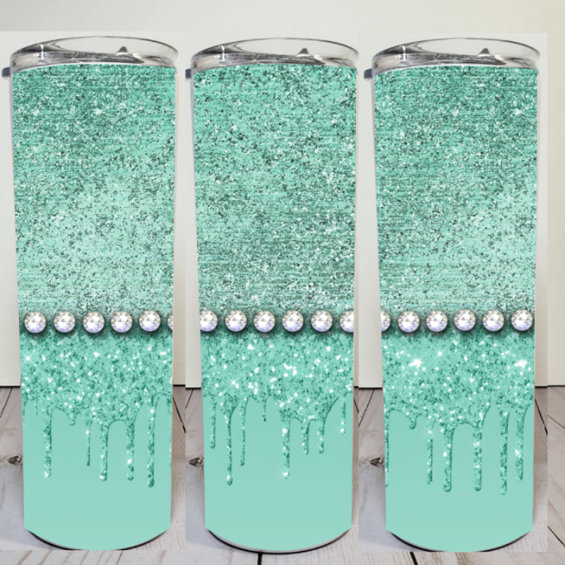Diamond Drip - Skinny Tumbler