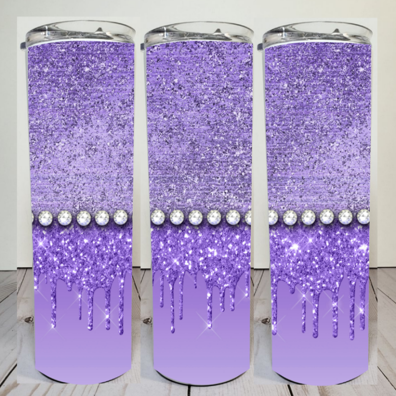 Diamond Drip - Skinny Tumbler