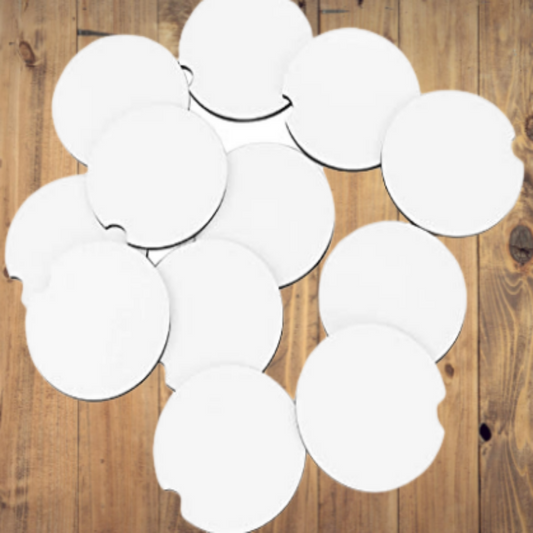Personalized Car Coasters