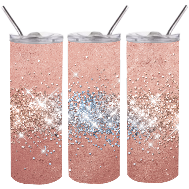 Glitter Sparkle - Skinny Tumbler