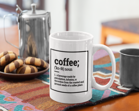 Coffee Defined - 11oz Coffee Mug