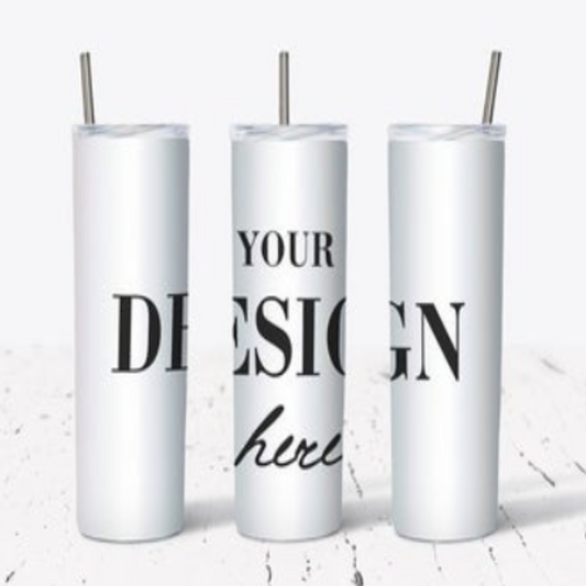Personalized 20oz Skinny Tumbler