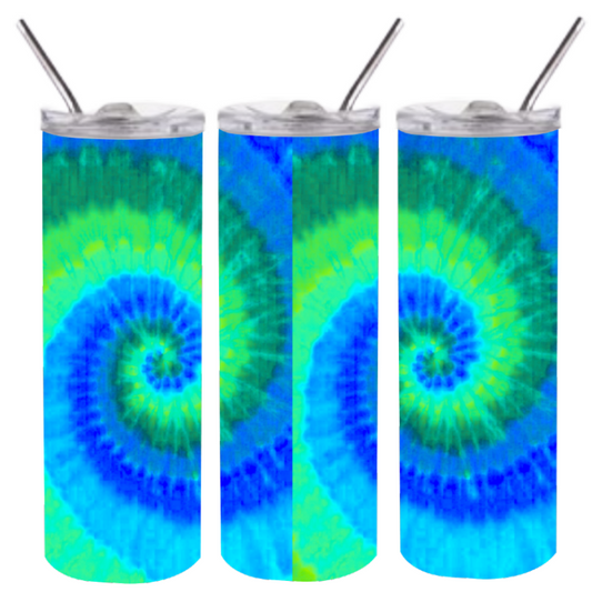 Tie Dye - Skinny Tumbler