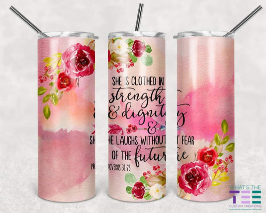 Proverbs 31 - Skinny Tumbler